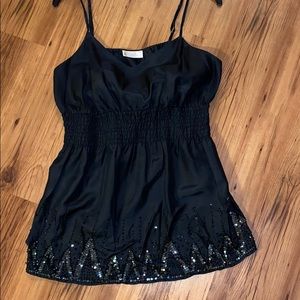 Dressy Black Maternity Top